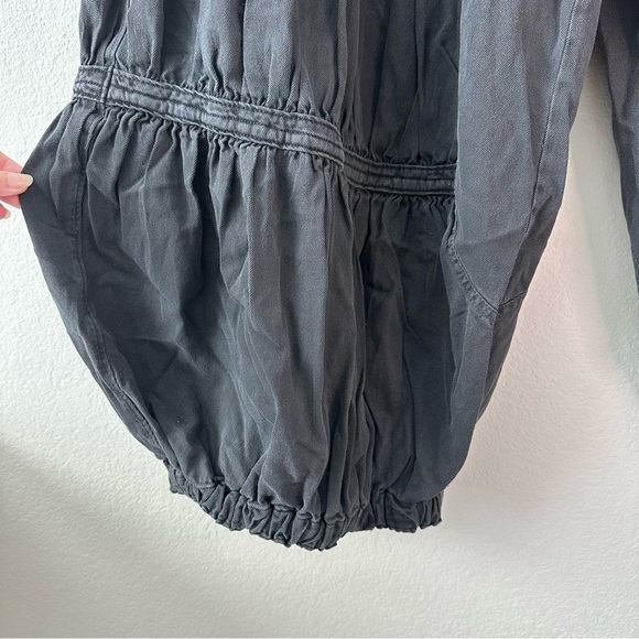 FREE PEOPLE MOVEMENT LAST WORD PARACHUTE PANTS WASHED BLACK SZ M - Picture 7 of 10